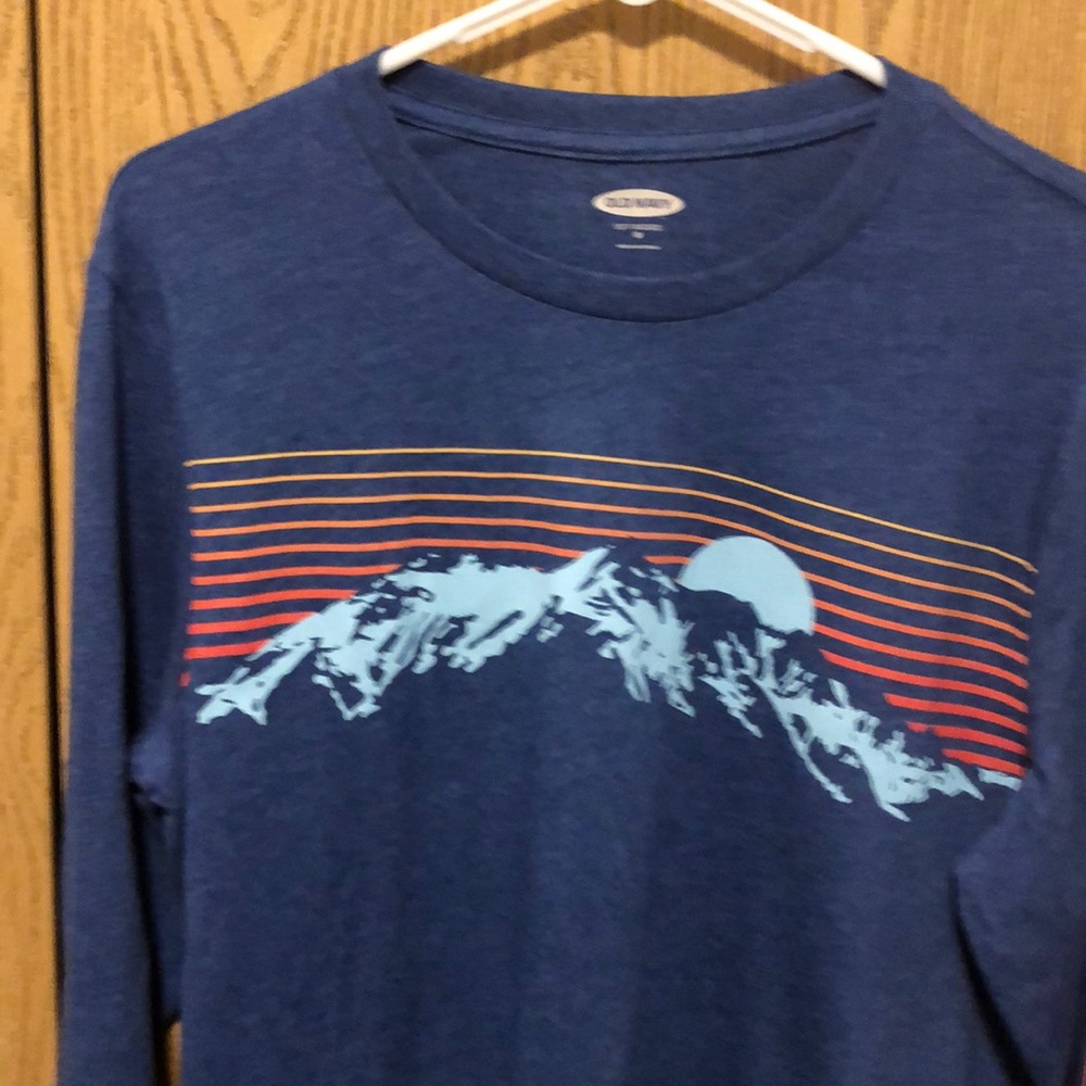 🎃4/20🎃Old Navy Blue  long sleeve shirt